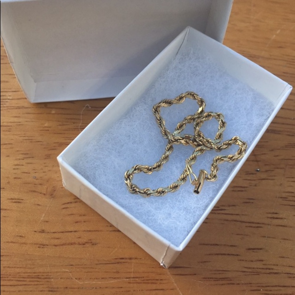 10 Karat Gold Rope Bracelet